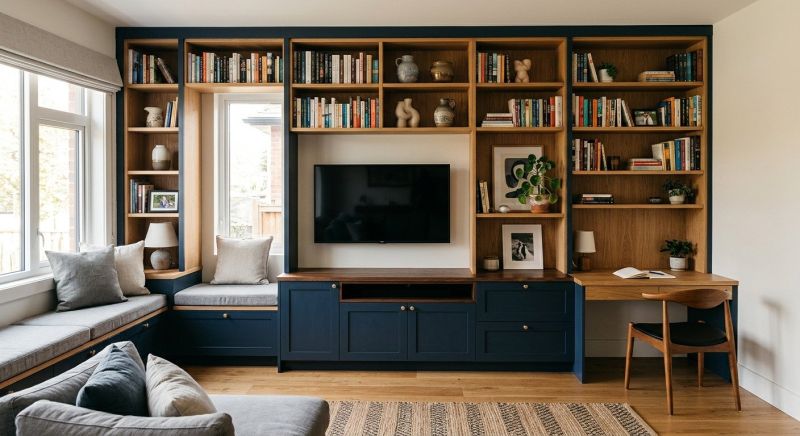 Built In Furniture Construction in Woodbridge, VA
