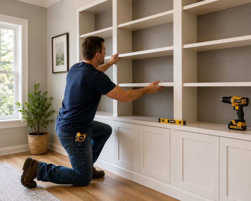 Custom Shelving Installation in Greensboro, NC