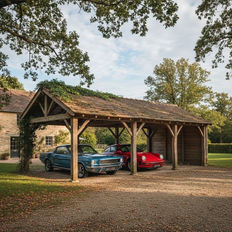 Wooden Carport Repair